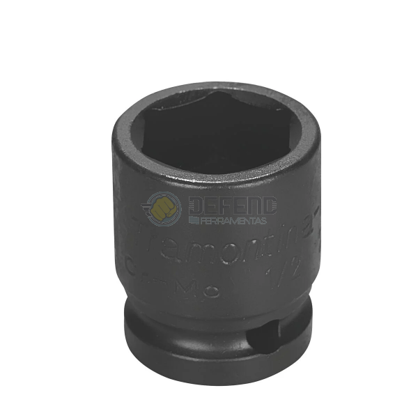 Soquete de Impacto Sextavado em Aço Cromo Molibdênio 20 mm - Encaixe 1/2'' Tramontina PRO 44880120