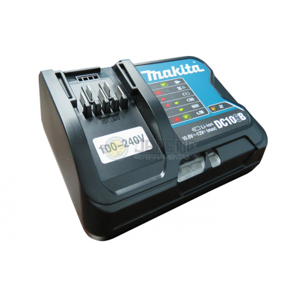 CARREGADOR DE BATERIA 12V MAX MAKITA - DC10SB