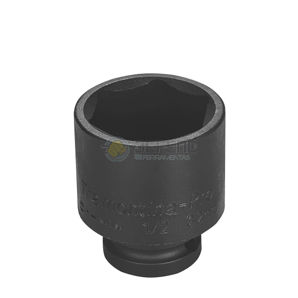 Soquete de Impacto Sextavado em Aço Cromo Molibdênio 36 mm - Encaixe 1/2'' Tramontina PRO 44880136
