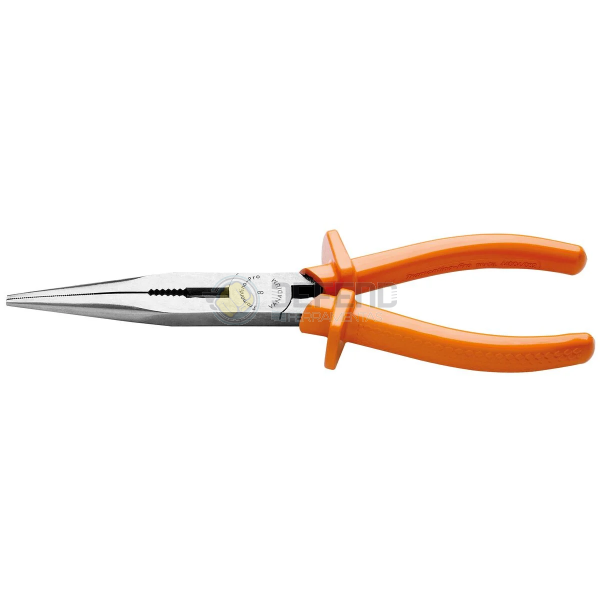 Alicate Meia Cana - Bico Longo Reto Isolado 1.000 V 8" Tramontina PRO 44004182