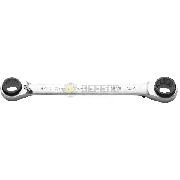 Chave com Catraca 4 Bocas 9/16"x5/8"x11/16"x3/4" Tramontina PRO 44641103