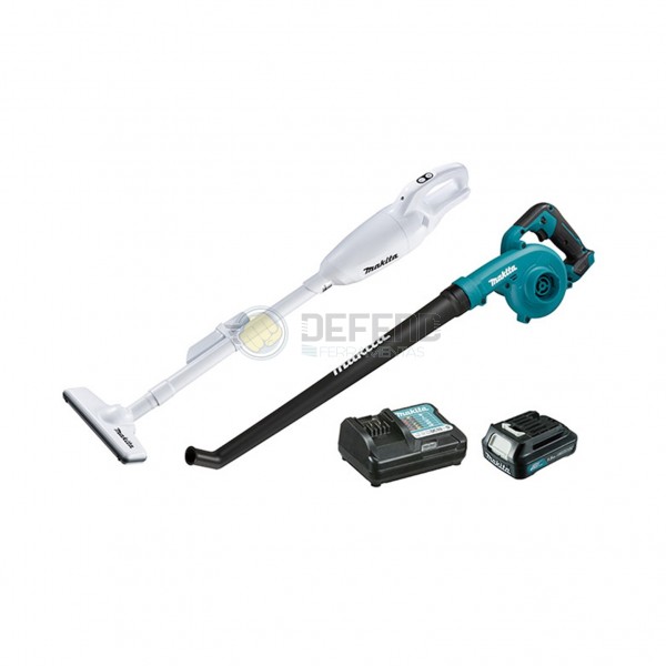 COMBO ASPIRADOR DE PÓ E SOPRADOR MAKITA - CLX248