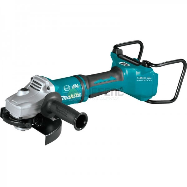 ESMERILHADEIRA ANGULAR 180MM BATERIA 18V MAKITA - DGA701Z