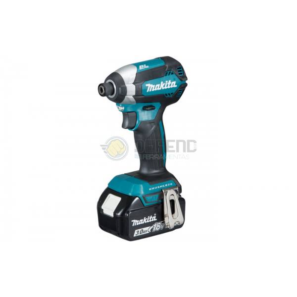 PARAFUSADEIRA DE IMPACTO A BATERIA 18V MAKITA - DTD153RFE 