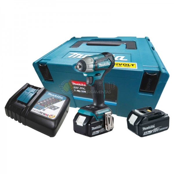 CHAVE DE IMPACTO A BATERIA 18V MAKITA - DTW180RFE