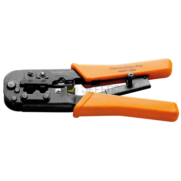 Alicate Crimpador RJ11, RJ12 e RJ45 Tramontina PRO 44057100
