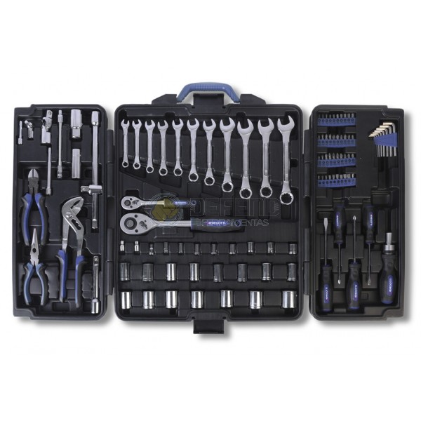 Caixa de Ferramentas Menegotti MAX – 106 Peças