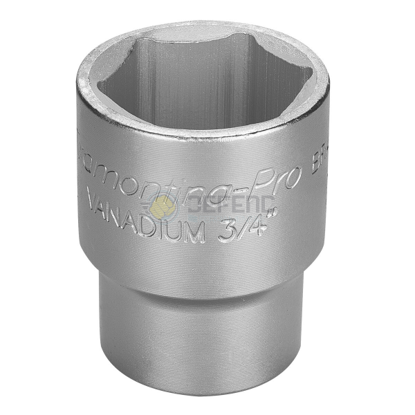 Soquete Sextavado em Aço Cromo Vanádio 41 mm - Encaixe 3/4" Tramontina PRO 44861141