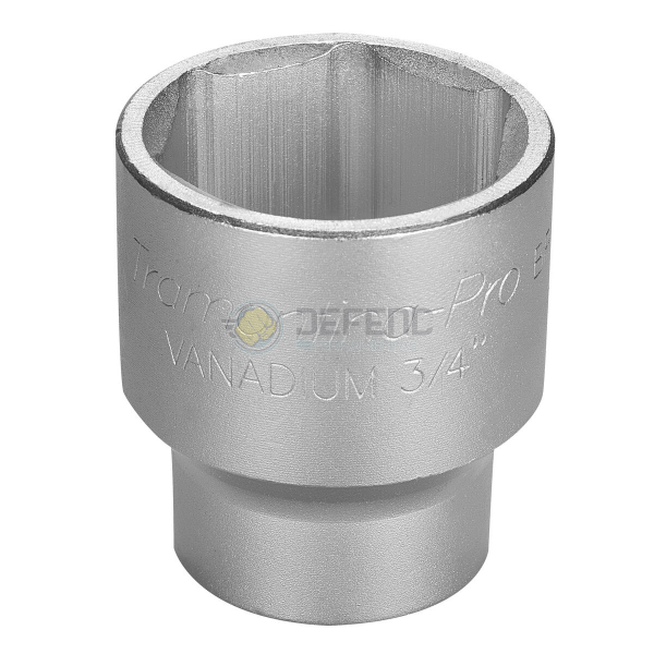 Soquete Sextavado em Aço Cromo Vanádio 60 mm - Encaixe 3/4" Tramontina PRO 44861160