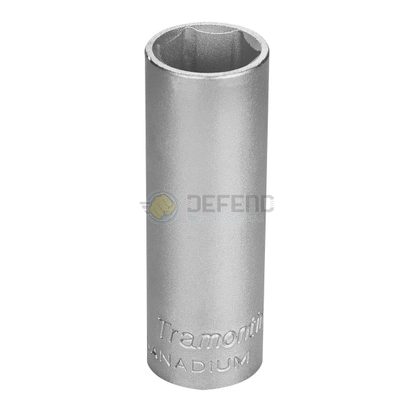 Soquete Sextavado Longo em Aço Cromo Vanádio 21 mm - Encaixe 1/2" Tramontina PRO 44802121
