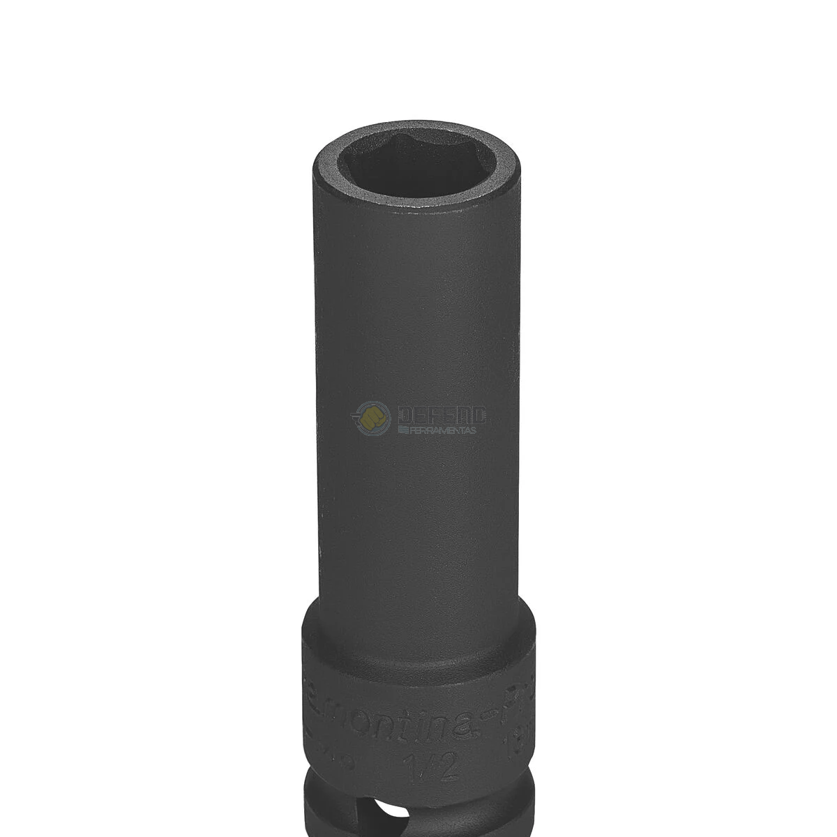 Soquete de Impacto Sextavado Longo em Aço Cromo Molibdênio 16 mm - Encaixe 1/2'' Tramontina PRO 44885116