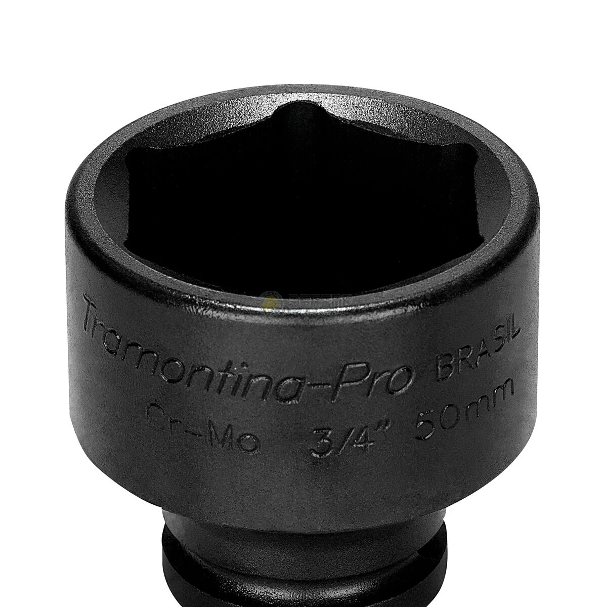 Soquete de Impacto Sextavado em Aço Cromo Molibdênio 18 mm - Encaixe 3/4'' Tramontina PRO 44890118