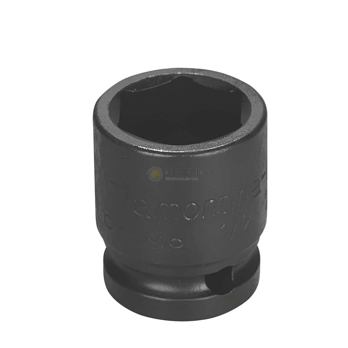 Soquete de Impacto Sextavado em Aço Cromo Molibdênio 20 mm - Encaixe 1/2'' Tramontina PRO 44880120
