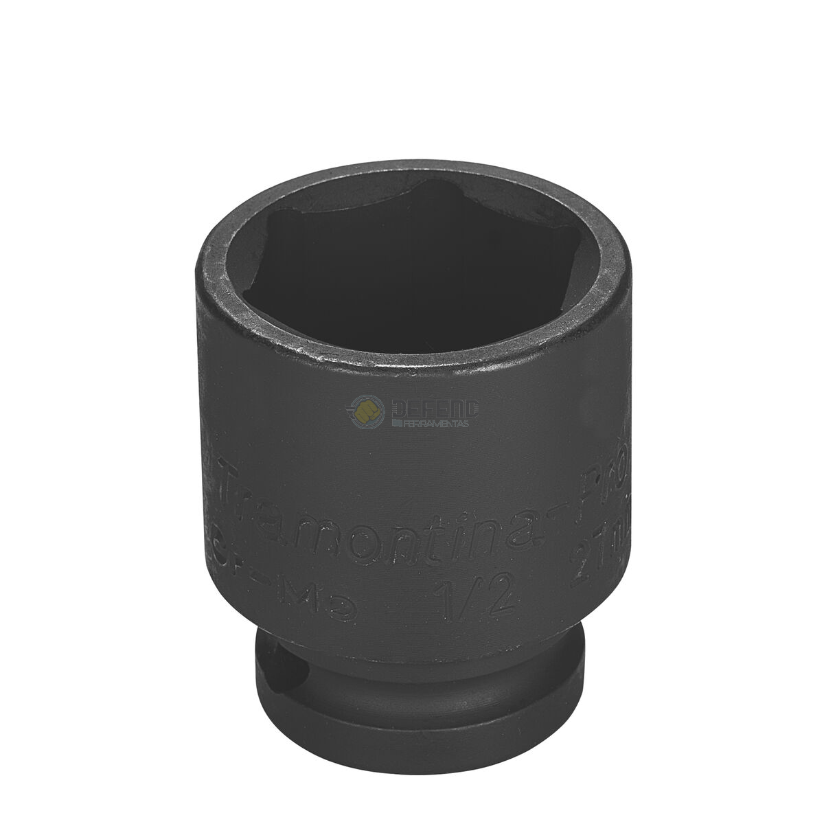 Soquete de Impacto Sextavado em Aço Cromo Molibdênio 28 mm - Encaixe 1/2'' Tramontina PRO 44880128