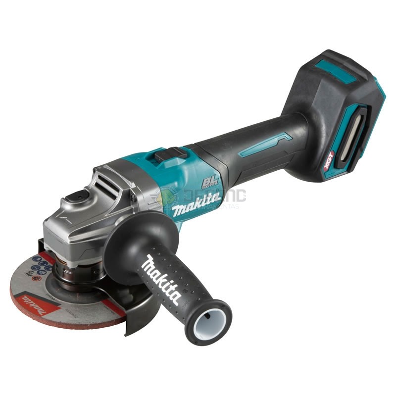 ESMERILHADEIRA ANGULAR 125MM BATERIA 40V MAKITA - GA005GZ