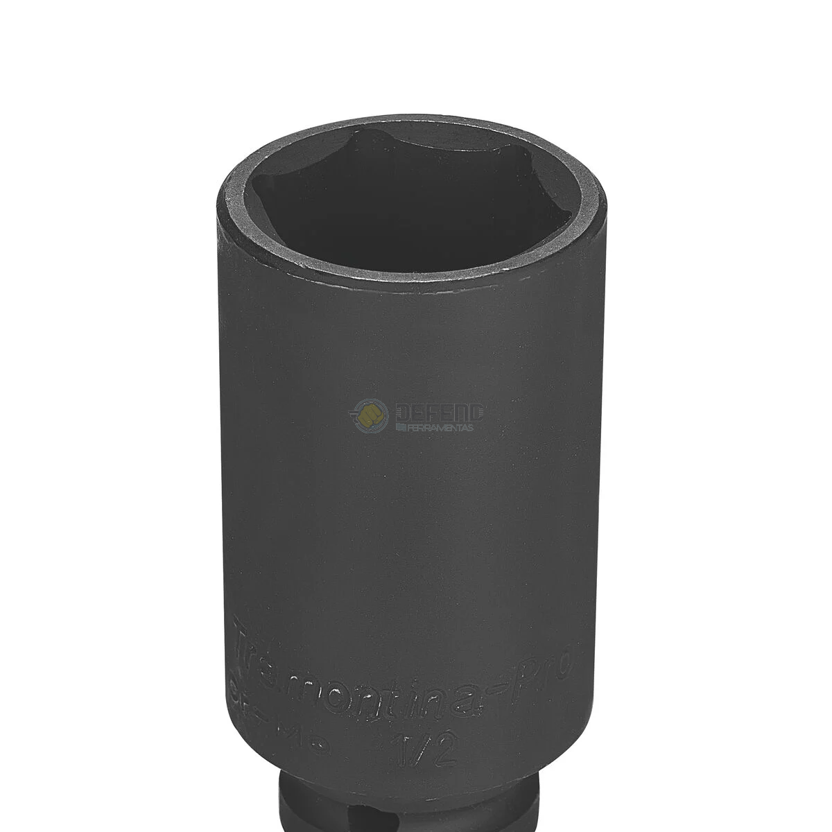 Soquete de Impacto Sextavado Longo em Aço Cromo Molibdênio 30 mm - Encaixe 1/2'' Tramontina PRO 44885130