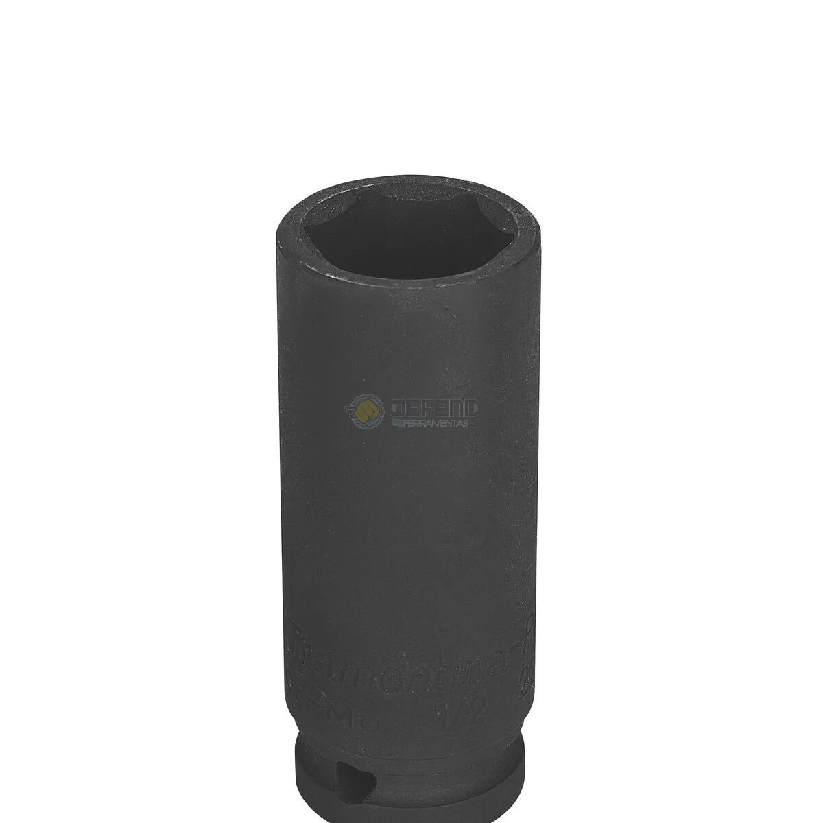 Soquete de Impacto Sextavado Longo em Aço Cromo Molibdênio 21 mm - Encaixe 1/2'' Tramontina PRO 44885121