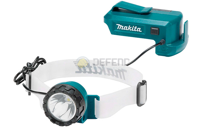 LANTERNA LED PARA CAPACETE A BATERIA 18V MAKITA - DML800