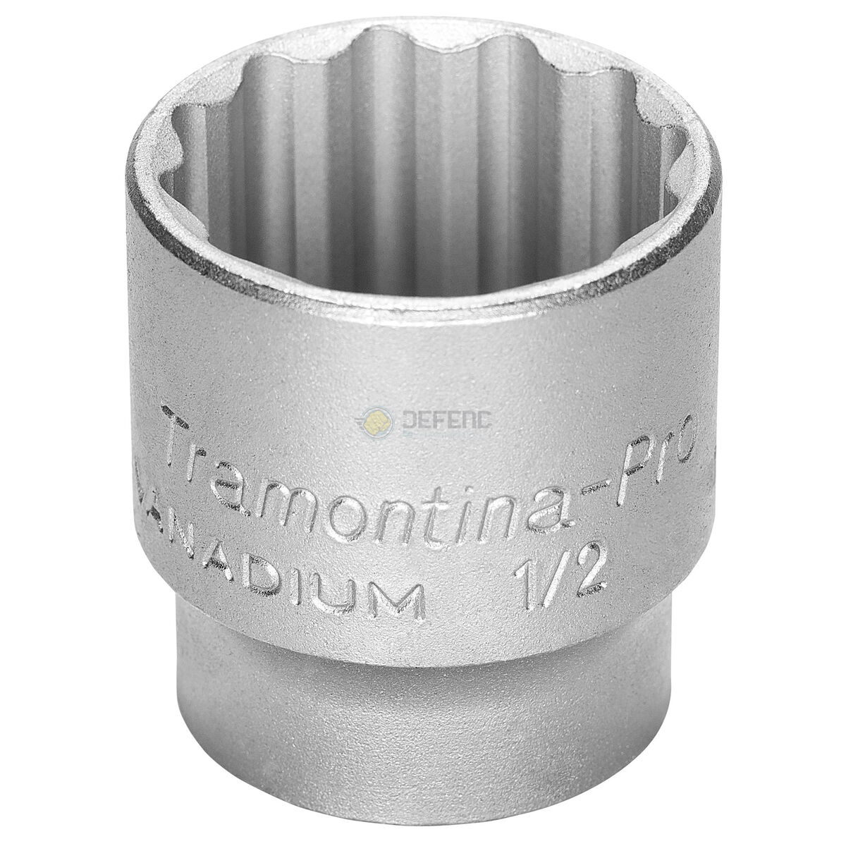 Soquete Estriado em Aço Cromo Vanádio 33 mm - Encaixe 1/2" Tramontina PRO 44833133