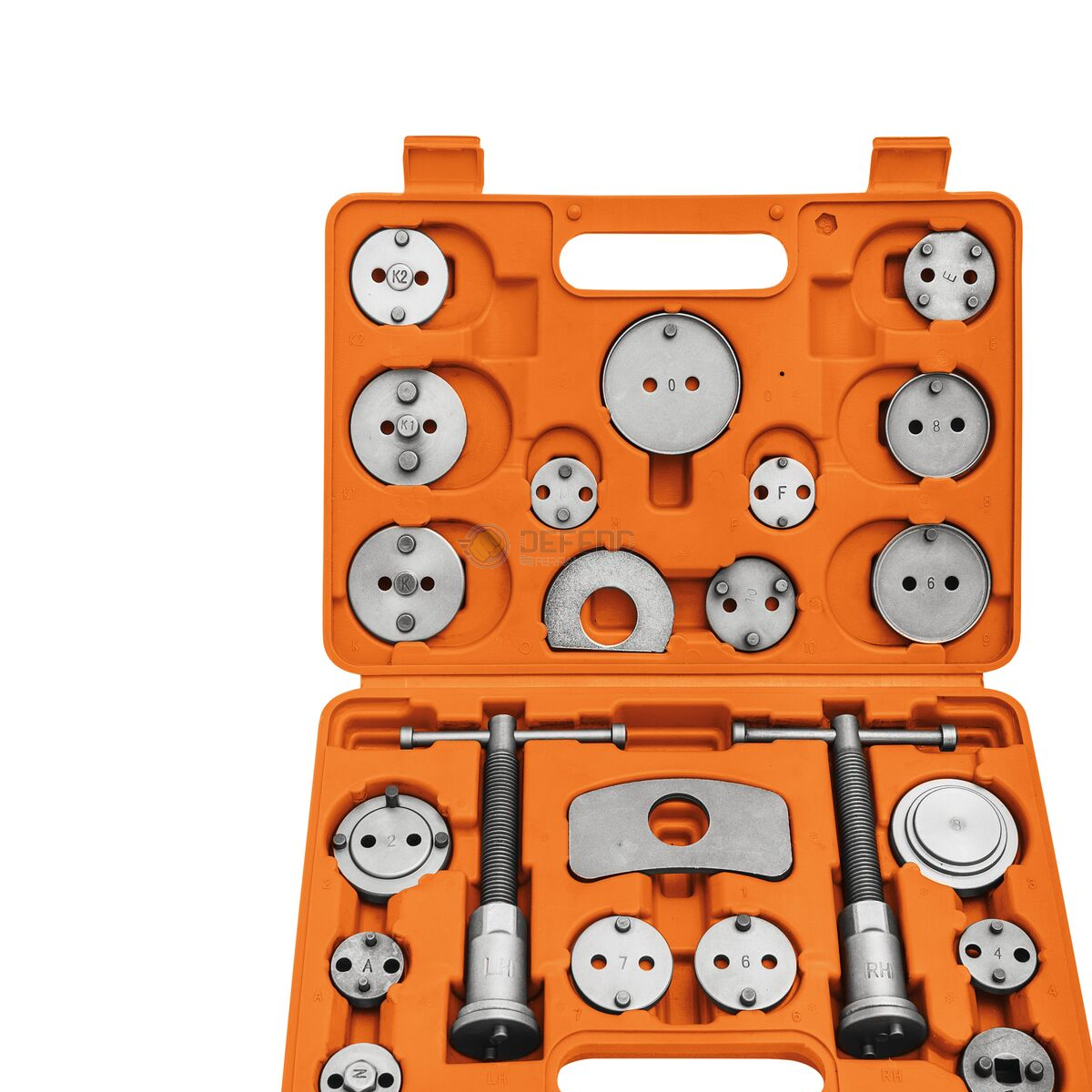 Kit de Ferramentas para Retornar Êmbolos da Pinça de Freio - 22 Peças Tramontina PRO 44061222