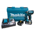 PARAFUSADEIRA DE IMPACTO A BATERIA 18V MAKITA - DTD153RFE 