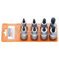 Jogo de Soquetes 1/2" Ponta Trafix - 8 Peças Tramontina PRO 448844508