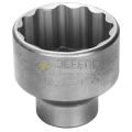 Soquete Estriado em Aço Cromo Vanádio 24 mm - Encaixe 3/4" Tramontina PRO 44853124